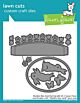 Lawn Fawn lawn cuts shadow box card spring add-on
