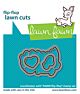 Lawn Fawn dies RAWR flip-flop lawn cuts