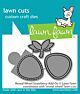 Lawn Fawn dies reveal wheel strawberry add-on
