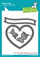 Lawn Fawn dies ta-da! diorama! heart window add-on 