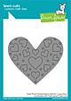Lawn Fawn dies heart pouch dotted hearts add-on