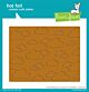 Lawn Fawn hot foil plates cloud background: landscape hot foil plate