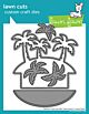 Lawn Fawn platform pop-up palm tree inserts