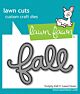 Lawn Fawn stand-alone scripty fall
