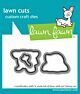 Lawn Fawn dies a mole lot of love add-on lawn cuts