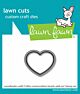 Lawn Fawn dies critter conversation hearts add-on lawn cuts