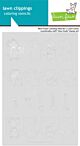 Lawn Fawn  mice tools coloring stencils