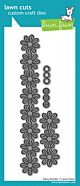 Lawn Fawn stand-alone die daisy border