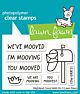 Lawn Fawn 2x3 clear stamp set highland cows! add-on