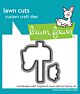 Lawn Fawn dies highland cows! add-on lawn cuts