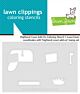 Lawn Fawn highland cows! add-on coloring stencil