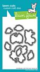 Lawn Fawn coordinating dies fall mice lawn cuts