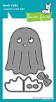 Lawn Fawn stand-alone die big hugs ghost