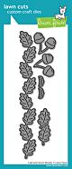 Lawn Fawn stand-alone die leaf and acorn border