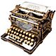Robotime Mechanical Typewriter (Classic Version)