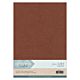 Linen Cardstock - A4 - Rusty Brown