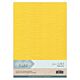 A4 Kanariegeel Linnenkarton