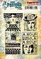 PaperArtsy Lynne Perrella 081 (A5 set, cling-foam trimmed)