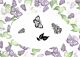 Card-io Lovely Lilacs Majestix Clear Stamp Set
