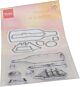 Marianne Design Clear Stamp & die set Flessenpost TC0896 120x225mm 