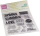 Marianne Design Clear Stamps Art stamps - Summertime (ENG) 95x160mm 