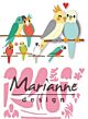 Marianne Design Collectable Eline's vogels 75x28mm 