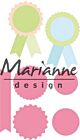 Marianne Design Collectable Rosettes & labels