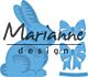 Marianne Design Creatable Easter bunny with bow       