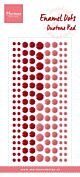 Marianne D Decoration Enamal dots - Duotone Rood PL4521 95x210cm