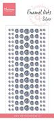 Marianne Design Decoration Enamel dots - Glitter zilver PL4524 10x21cm