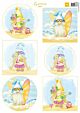 Marianne Design Decoupage Gnomes - Surf VK9601 A4 