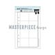 Masterpiece Memory P-Pocket Page sleeves-4x8 design D 10st MP202044