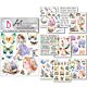 Ciao Bella Daydreams Mixed Media Stickers (10pcs) (MB006)
