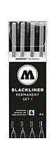 Molotow Blackliner Set 005-0.1-0.2-0.4mm