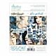 Mintay Art Journal Paper Pad 6x8 Inch Blue Portraits (MT-ART-P03)