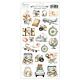 Mintay Bon Voyage 6x12 Inch Paper Stickers Elements (MT-BON-12)