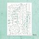 Mintay Kreativa Stencil 6x8 Inch Mixed 11 (MTK-STEN-60)
