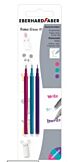 Navulling Eberhard Faber gelpen assorti 3st.( roze, paars, turquoise)