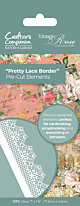 Vintage Rose Pre-cut Elements Pretty Lace Border (NGA-VR-QPCE-PLB)