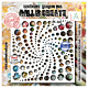 AALL & Create Through the Lens 6x6 Inch Stencil Center Spin (AALL-PC-264)