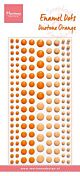 Marianne D Decoration Enamel dots - Duotone oranje PL4528 156 dots 