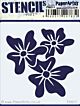 PaperArtsy PM011 -0 Mini Stencil 11 {JoFY} 