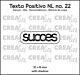 Crealies Texto Positivo Dies Succes (POSNL22)