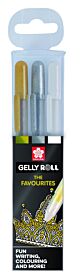 Sakura Gelly Roll Mixed Set 3 Goud Zilver Wit