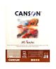 Canson MI-TEINTES® blok 20vel  24X32 160G bruine kleuren