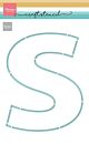 Marianne D Craft Stencil - S-Letter PS8147 210x149 mm 