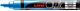 Krijtmarker met conische punt medium metallic blauw