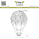 Lesia Zgharda Design Stamp Air Balloon