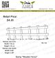 Lesia Zgharda Design Stamp “Wooden Fence”