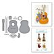 Spellbinders Bibi's Musical Notes Etched Dies Majestic Guitar (S6-254)